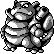 Blastoise Pixel Art gen1_red-blue - Pokemon Gallery