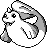 Dewgong Pixel Art gen1_red-blue - Pokemon Gallery