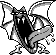 Golbat Pixel Art gen1_red-blue - Pokemon Gallery