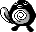 Poliwag Pixel Art gen1_red-blue - Pokemon Gallery