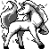 Rapidash Pixel Art gen1_red-blue - Pokemon Gallery