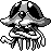 Tentacruel Pixel Art gen1_red-blue - Pokemon Gallery