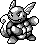 Wartortle Pixel Art gen1_red-blue - Pokemon Gallery