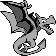 Aerodactyl Pixel Art gen1_yellow - Pokemon Gallery