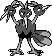 Dodrio Pixel Art gen1_yellow - Pokemon Gallery