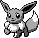 Eevee Pixel Art gen1_yellow - Pokemon Gallery