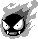 Gastly Pixel Art gen1_yellow - Pokemon Gallery