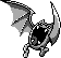 Golbat Pixel Art gen1_yellow - Pokemon Gallery