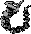 Onix Pixel Art gen1_yellow - Pokemon Gallery