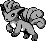 Vulpix Pixel Art gen1_yellow - Pokemon Gallery