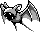 Zubat Pixel Art gen1_yellow - Pokemon Gallery