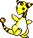 Ampharos Pixel Art gen2_crystal - Pokemon Gallery