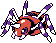 Ariados Pixel Art gen2_crystal - Pokemon Gallery