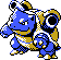 Blastoise Pixel Art gen2_crystal - Pokemon Gallery