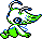 Celebi Pixel Art gen2_crystal - Pokemon Gallery