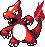 Charmeleon Pixel Art gen2_crystal - Pokemon Gallery