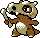 Cubone Pixel Art gen2_crystal - Pokemon Gallery