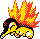 Cyndaquil Pixel Art gen2_crystal - Pokemon Gallery