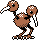 Doduo Pixel Art gen2_crystal - Pokemon Gallery