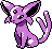 Espeon Pixel Art gen2_crystal - Pokemon Gallery