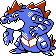 Feraligatr Pixel Art gen2_crystal - Pokemon Gallery