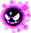 Gastly Pixel Art gen2_crystal - Pokemon Gallery