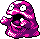 Grimer Pixel Art gen2_crystal - Pokemon Gallery