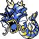 Gyarados Pixel Art gen2_crystal - Pokemon Gallery