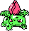 Ivysaur Pixel Art gen2_crystal - Pokemon Gallery