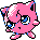 Jigglypuff Pixel Art gen2_crystal - Pokemon Gallery