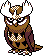 Noctowl Pixel Art gen2_crystal - Pokemon Gallery