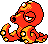 Octillery Pixel Art gen2_crystal - Pokemon Gallery