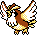 Pidgey Pixel Art gen2_crystal - Pokemon Gallery