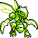 Scyther Pixel Art gen2_crystal - Pokemon Gallery