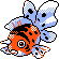 Seaking Pixel Art gen2_crystal - Pokemon Gallery