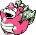 Slowbro Pixel Art gen2_crystal - Pokemon Gallery