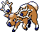 Stantler Pixel Art gen2_crystal - Pokemon Gallery