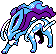 Suicune Pixel Art gen2_crystal - Pokemon Gallery