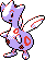 Togetic Pixel Art gen2_crystal - Pokemon Gallery