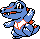 Totodile Pixel Art gen2_crystal - Pokemon Gallery