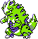 Tyranitar Pixel Art gen2_crystal - Pokemon Gallery