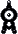 Unown Pixel Art gen2_crystal - Pokemon Gallery