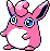 Wigglytuff Pixel Art gen2_crystal - Pokemon Gallery