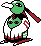 Xatu Pixel Art gen2_crystal - Pokemon Gallery