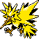 Zapdos Pixel Art gen2_crystal - Pokemon Gallery