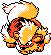 Arcanine Pixel Art gen2_gold - Pokemon Gallery