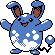 Azumarill Pixel Art gen2_gold - Pokemon Gallery