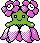 Bellossom Pixel Art gen2_gold - Pokemon Gallery