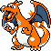 Charizard Pixel Art gen2_gold - Pokemon Gallery