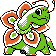 Meganium Pixel Art gen2_gold - Pokemon Gallery